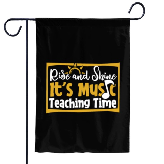 Music Teacher Garden Flags