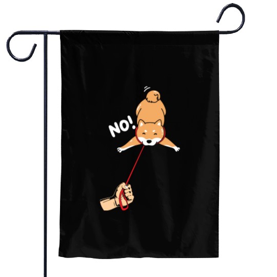 Shiba Inu Japanese Dog Lover Puppy Paw Love Garden Flags