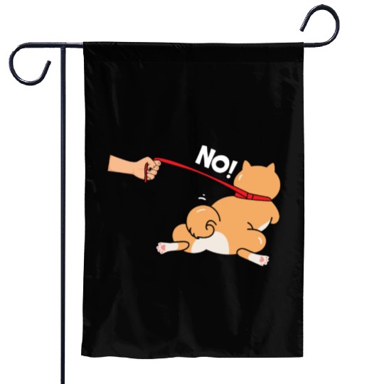 Shiba Inu Japanese Dog Lover Puppy Paw Love Garden Flags
