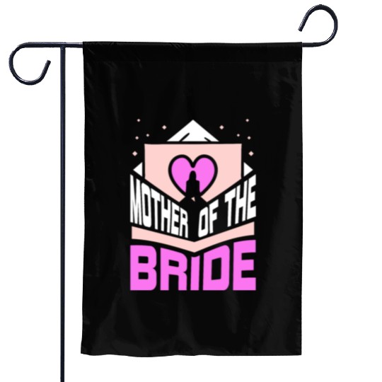Mother Of The Bride Party Wedding Bachelorette Garden Flags