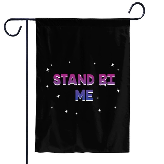Stand Bi Me Bisexual LGBTQ Bi Pride LGBT Couples Garden Flags