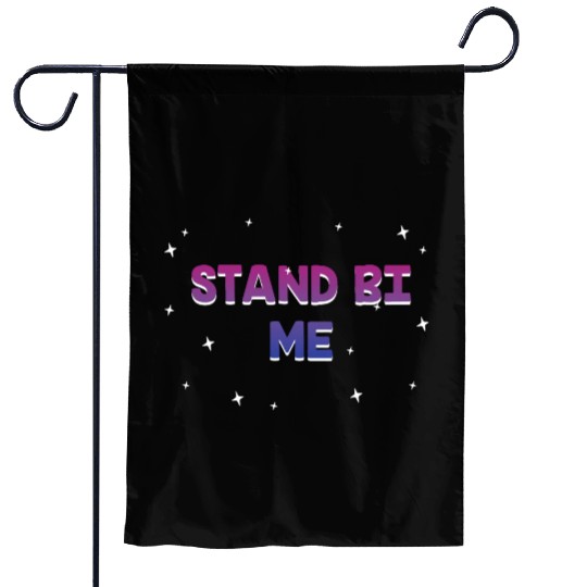 Stand Bi Me Bisexual LGBTQ Bi Pride LGBT Couples Garden Flags