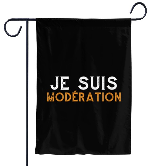 I Am Moderation Drink In Moderation Alcohol Beer Garden Flags