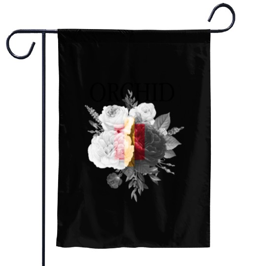 Orchid Flowers Garden Flags