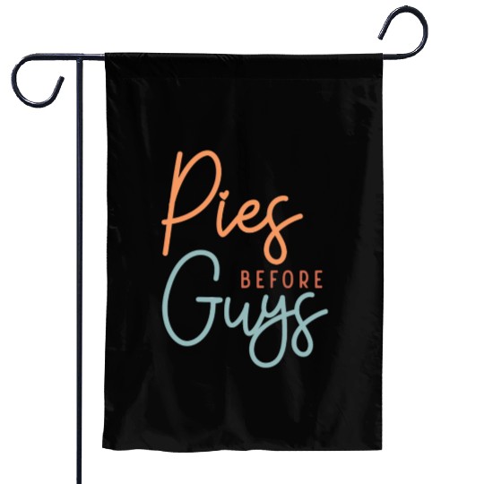 Thanksgiving Pies before Guys Garden Flags