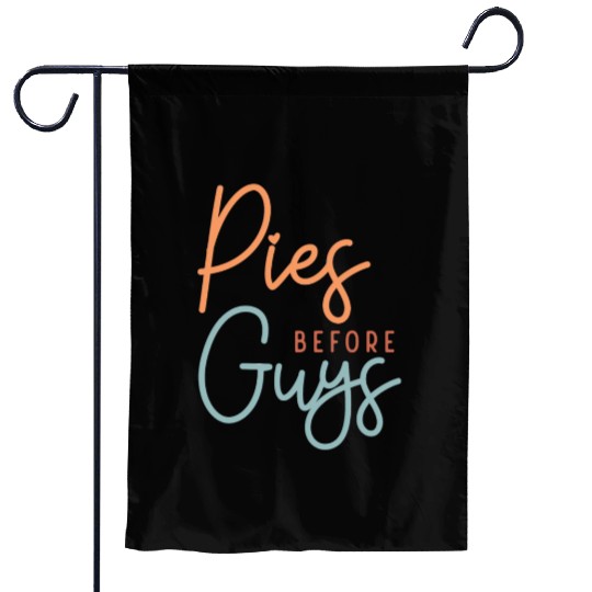 Thanksgiving Pies before Guys Garden Flags