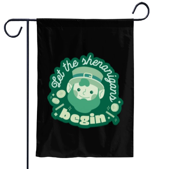 let the shenanigans begin Garden Flags