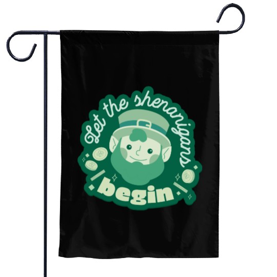 let the shenanigans begin Garden Flags