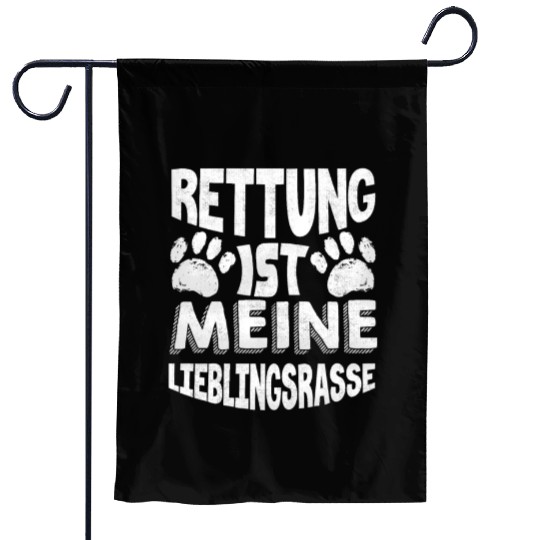 Dog rescue, Dogs, Dog Garden Flags
