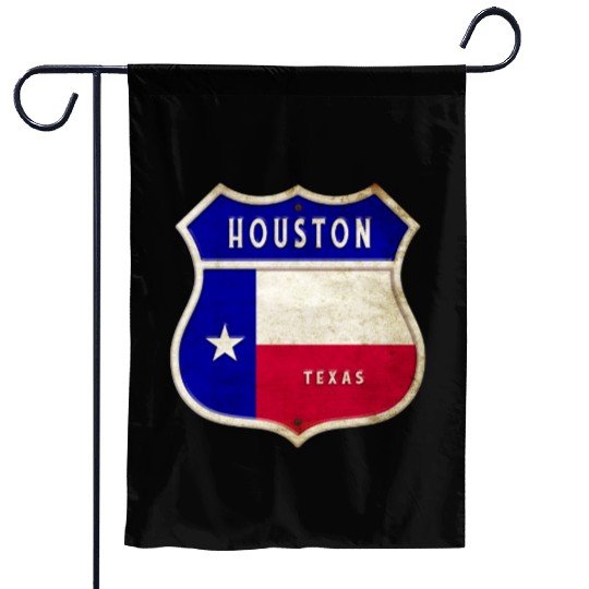 Houston Texas coat of arms flag design Garden Flags