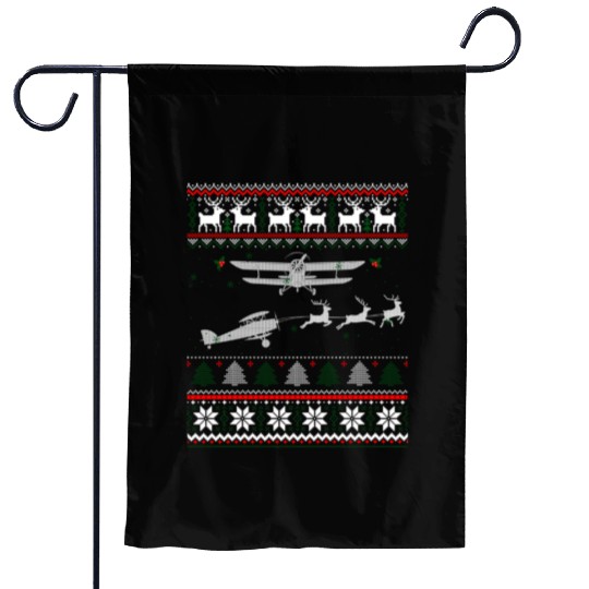 Best Christmas Thanksgiving Gift Pilots Aviation Garden Flags