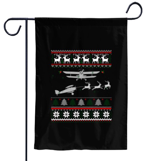Best Christmas Thanksgiving Gift Pilots Aviation Garden Flags