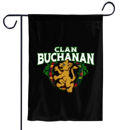 Clan Buchanan Cute Baby Lion Rampant Kitten Garden Flags