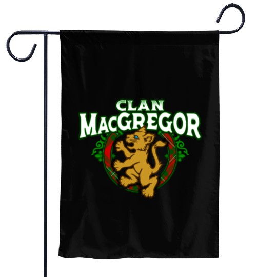 Clan MacGregor Cute Baby Lion Rampant Kitten Garden Flags