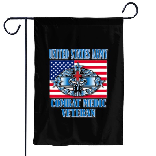 Combat Medic 4th Award Memorable Us Garden Flags