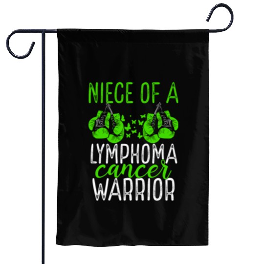 Niece Lymphoma Cancer Awareness Aunt Uncle Garden Flags