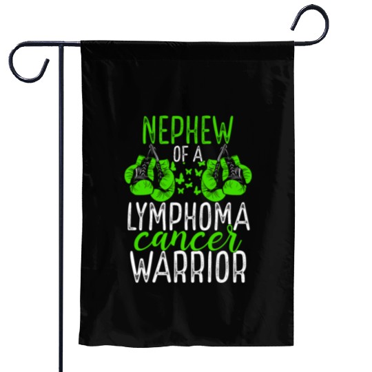 Nephew Lymphoma Cancer Awareness Aunt Uncle Garden Flags