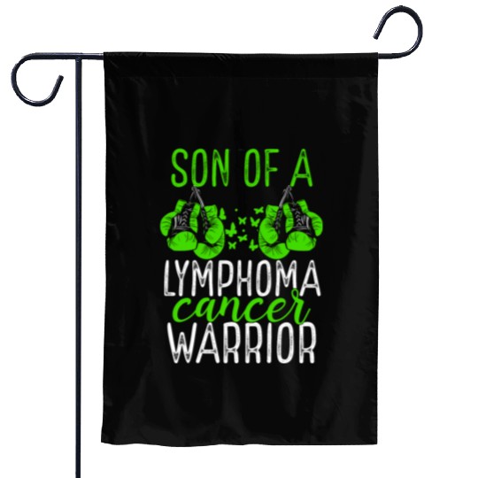 Son Lymphoma Cancer Awareness Month Ribbon Garden Flags