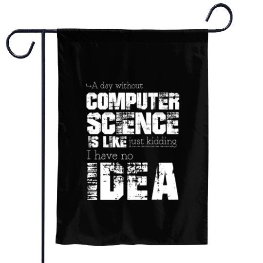 Computer science Garden Flags