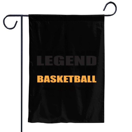 legend basketball dad Garden Flags