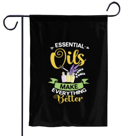 Essential Oil Diffuser Peppermint Aromatherapy Garden Flags