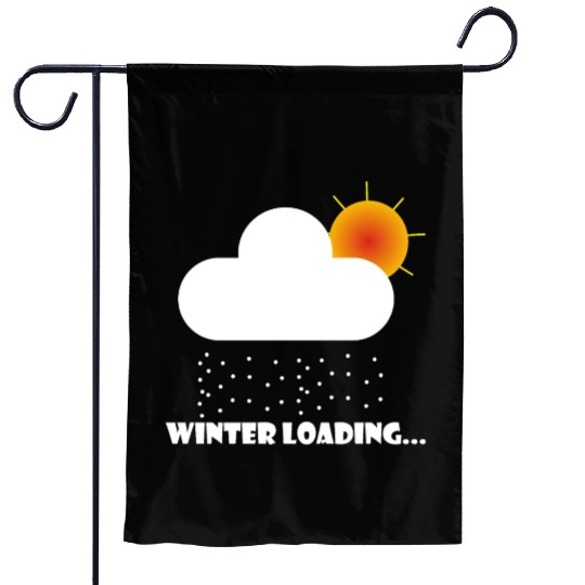 Funny Winter Christmas Holidays Garden Flags