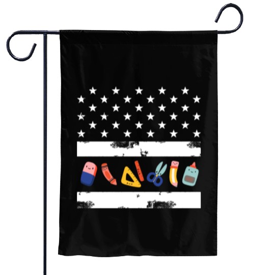Daycare Teacher Garden Flags