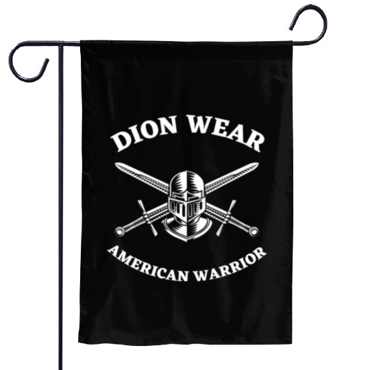 Dion Wear American Warrior Garden Flags