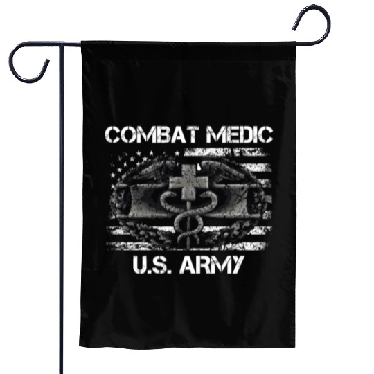 Us Army Combat Medic U.S Army Veteran Garden Flags