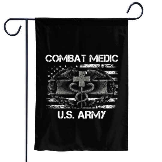 Us Army Combat Medic U.S Army Veteran Garden Flags