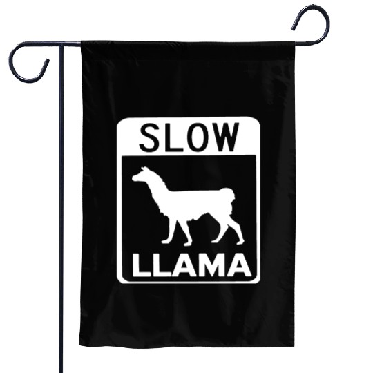 Phish Slow Llama Garden Flags
