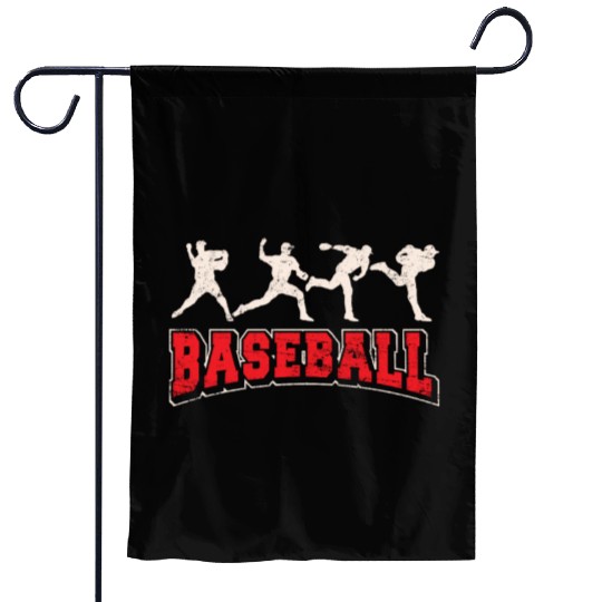 Baseball Pitcher Baseball Pitching Closer Relief B Garden Flags