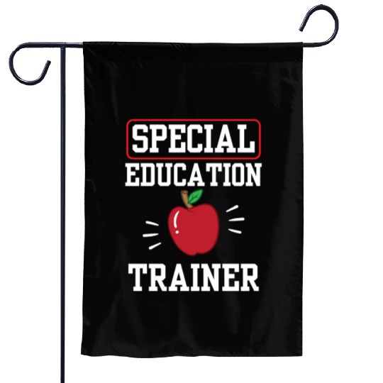 Special Education Trainer Sped Teacher Awareness Garden Flags
