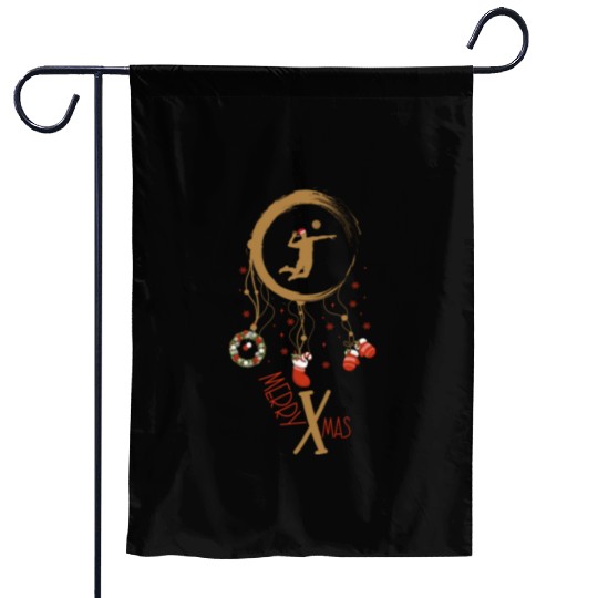 Winter dreamcatcher Christmas Volleyball Garden Flags
