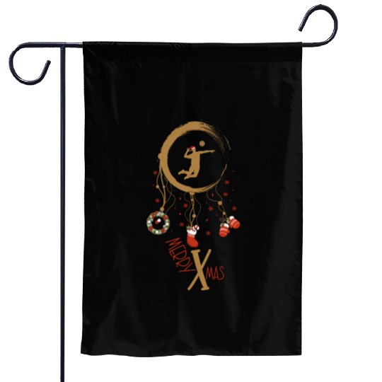 Winter dreamcatcher Christmas Volleyball Garden Flags