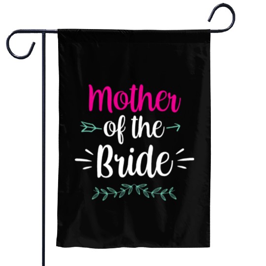Mother Of The Bride Bachelorette Party Wedding Garden Flags