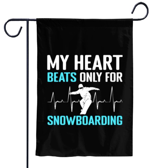 Snowboarding Hobby Ski Holidays Freestyle Garden Flags