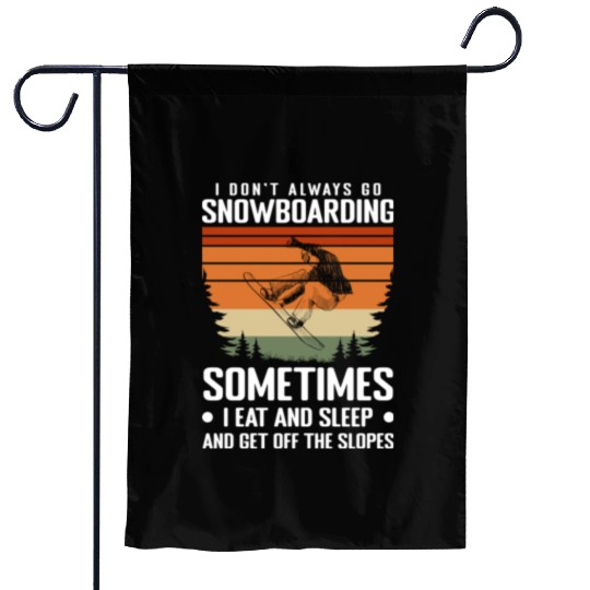 Snowboard Extreme Sport Ski Holidays Garden Flags