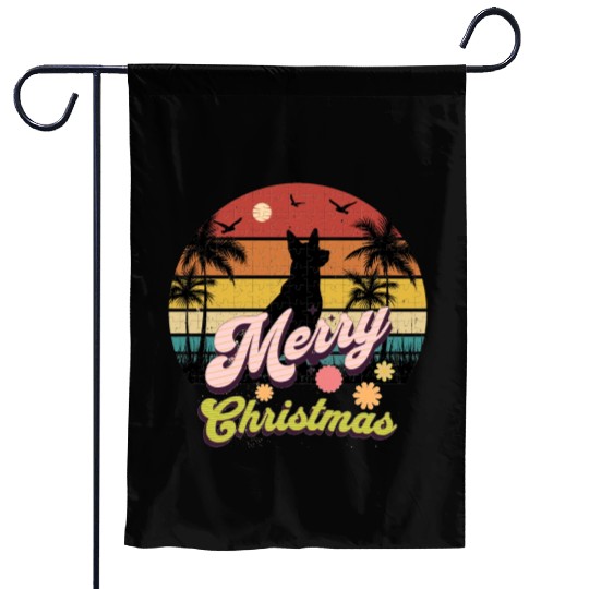 Dog Sun Noël 2023 Garden Flags New Year Essential