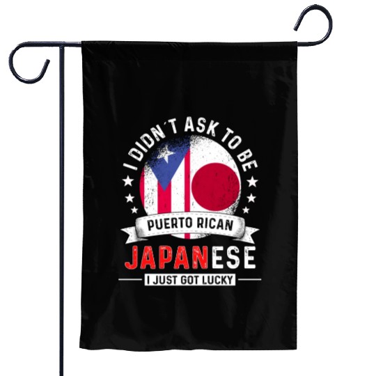 Puerto Rico Flag Japan Grown Got Lucky Garden Flags