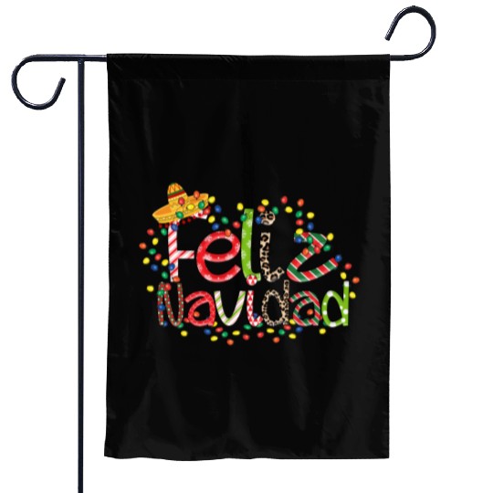 Feliz Navidad Song Christmas Merry Christmas Garden Flags