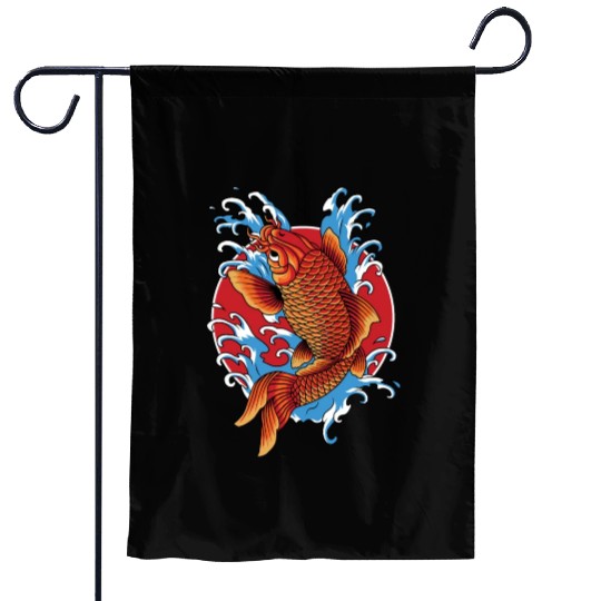 Koi Fish Garden Flags