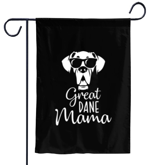 Funny Great Dane Mama Dog Mom Dog Lovers Canine Garden Flags