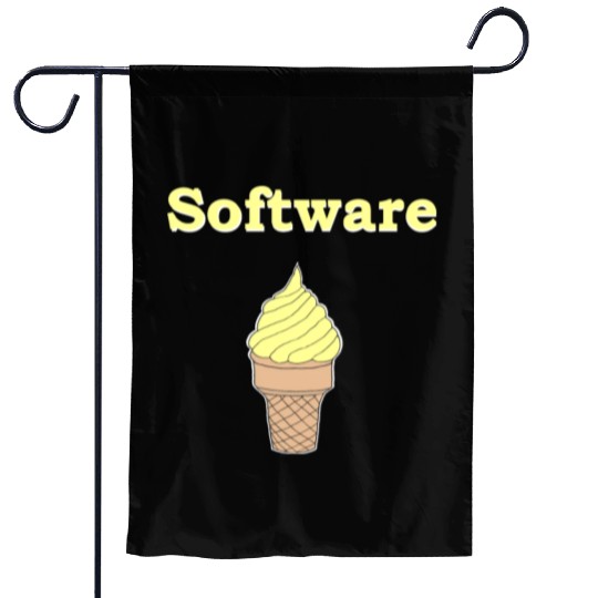 Software Vanilla Ice Cream Garden Flags
