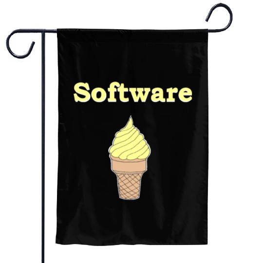 Software Vanilla Ice Cream Garden Flags