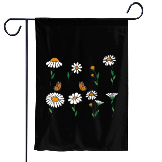 Marguerites Daisy Summer Daisies Flower Garden Garden Flags