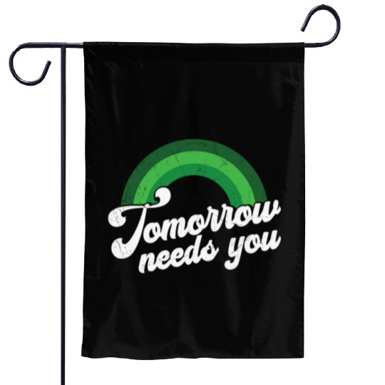 Rainbow Mental Health Tomorrow Needs You Garden Flags