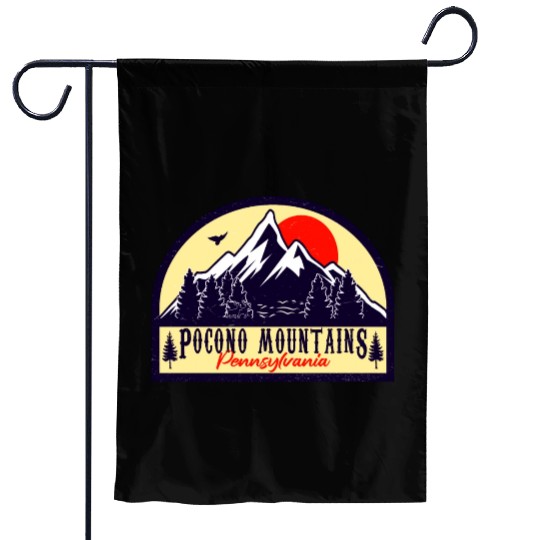 Pocono Mountains Pennsylvania Garden Flags