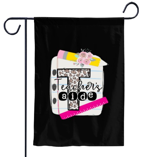 Teachers Aide Teacher Assistant Garden Flags