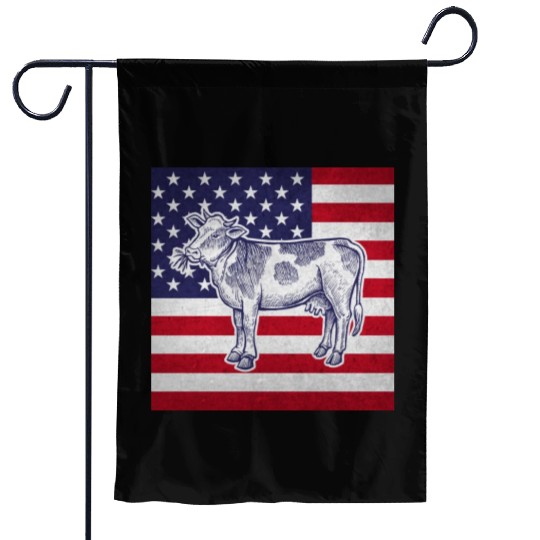 Cow Cattle Garden Flags